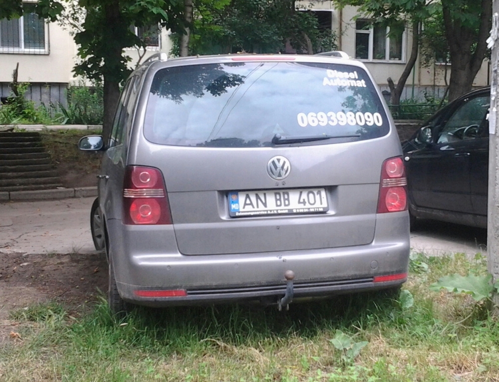 AN BB 401, Volkswagen Touran 1st gen (1T2), 1st facelift, 2006–2010