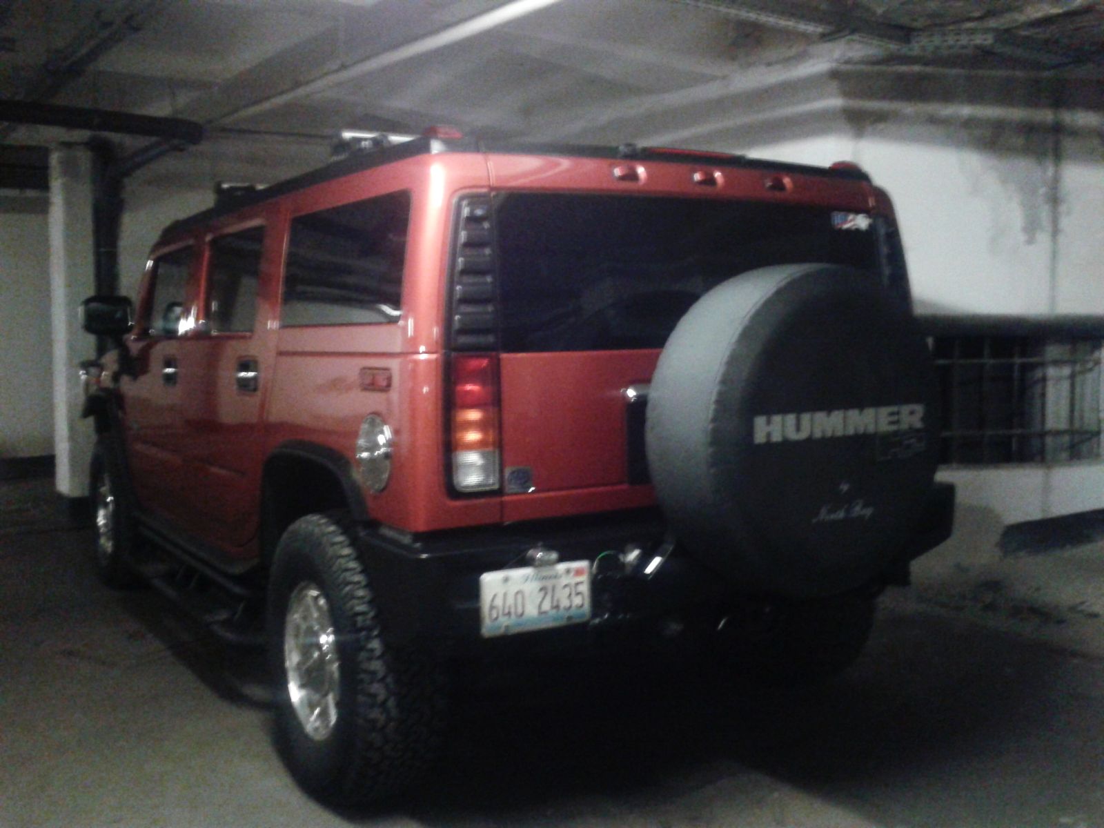 640 2435, HUMMER H2 1st gen SUV (GMT820), 2003–2009