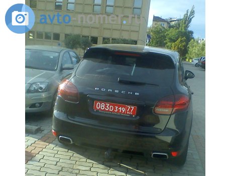 083D 319 77, Porsche Cayenne