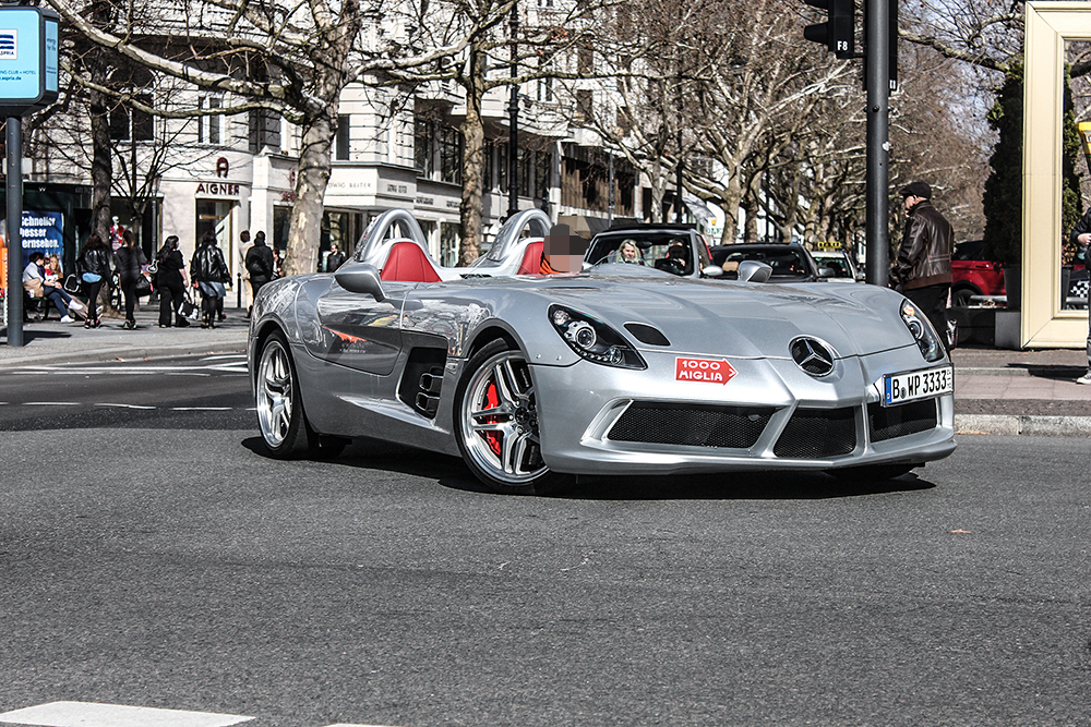 B WP 3333 (04/10), Mercedes-Benz SLR McLaren 1st gen (Stirling Moss) Speedster (Z199), 2009