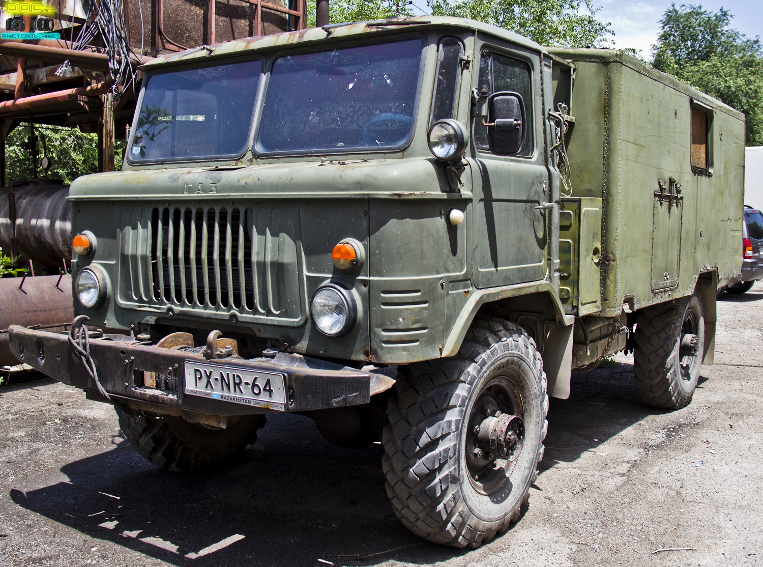 PX-NR-64, License plate without vehicle 