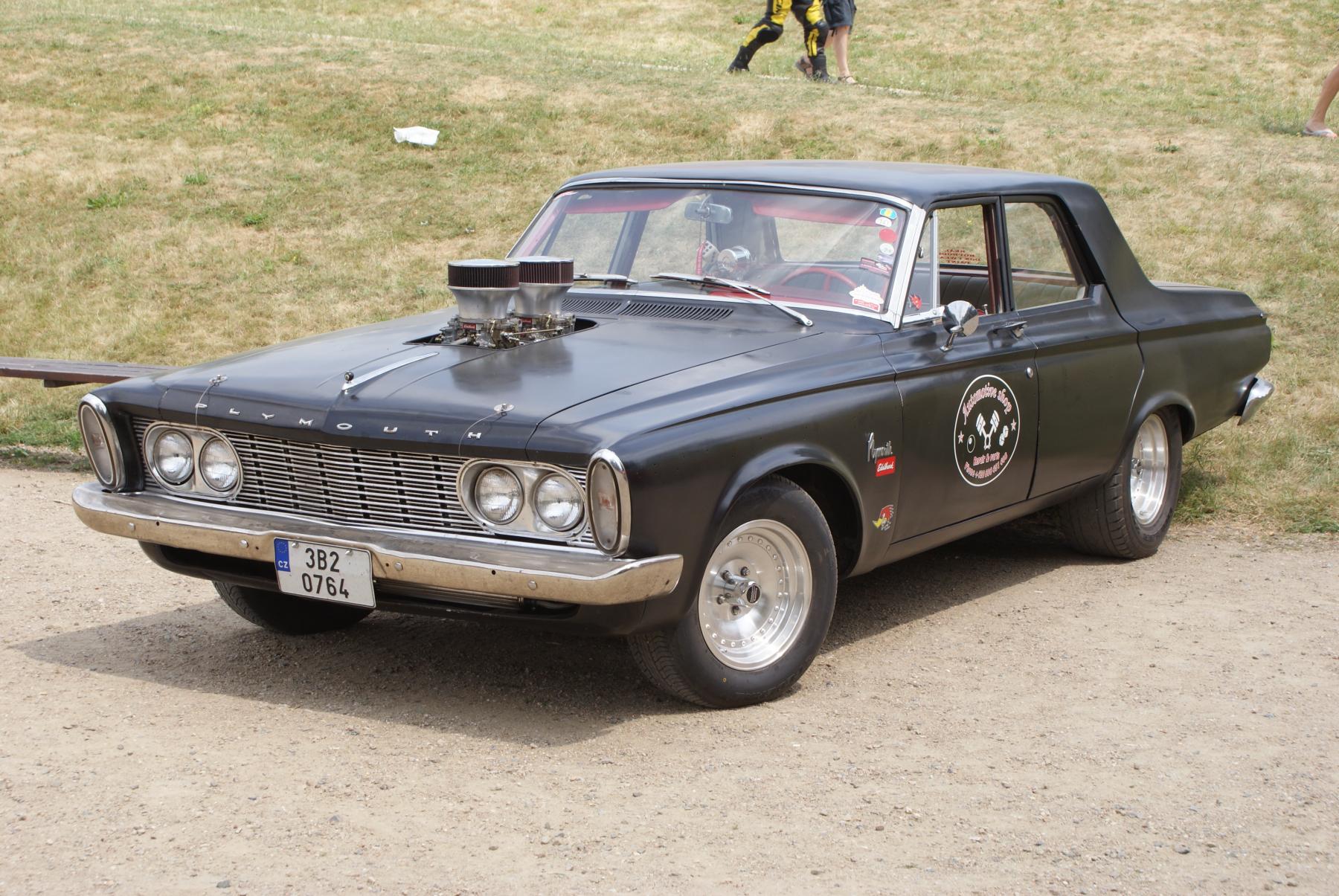 3B2 0764, Plymouth Belvedere 5th gen 1963 4-door Sedan (TP2; B-body), 1st facelift, 1962–1963