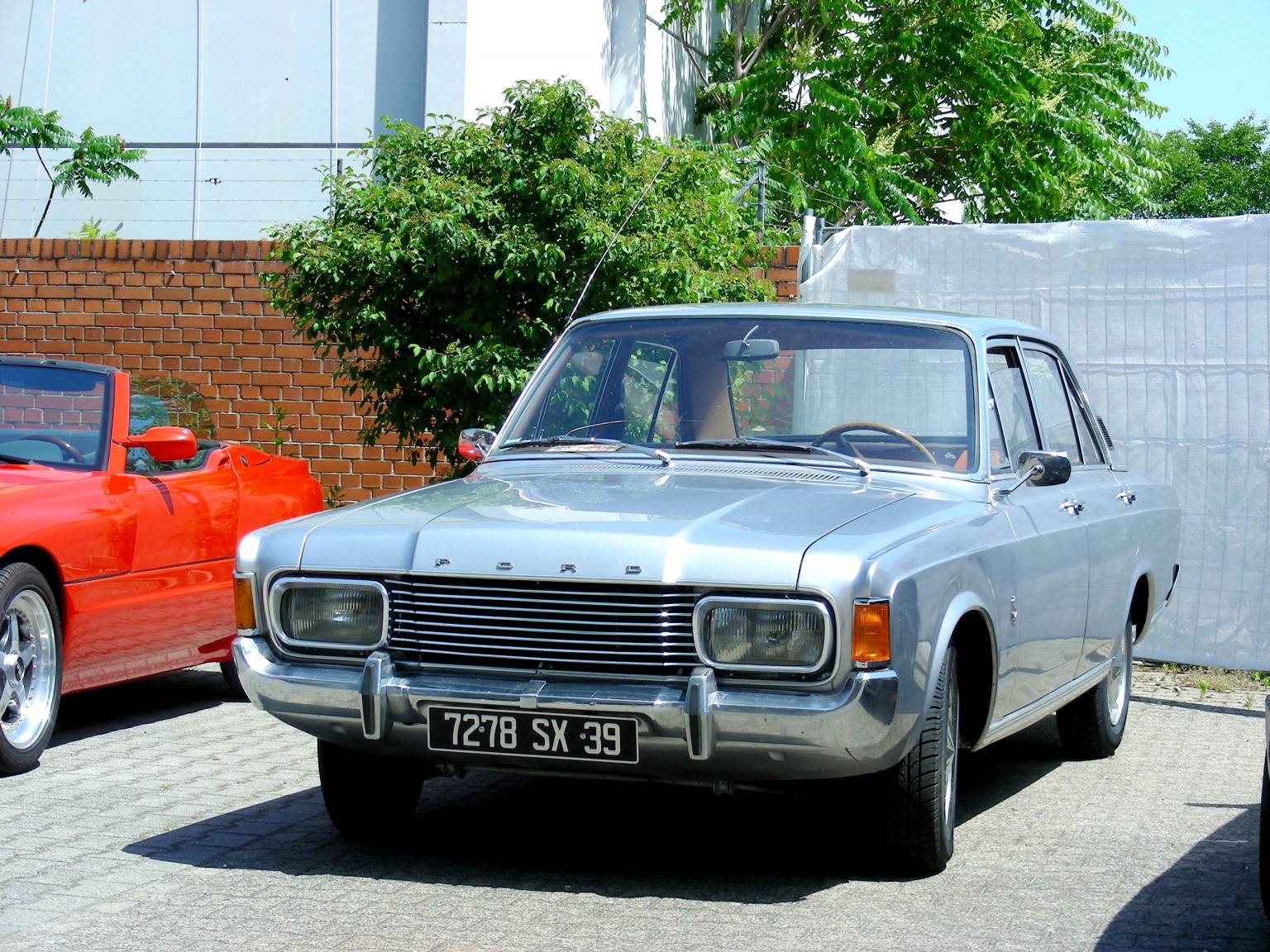7278 SX 39, Ford Taunus 5th gen 17M/20M/26M 4-door Sedan (P7b), facelift, 1968–1971