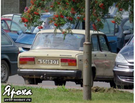 н 5169 ОТ, Lada (VAZ) 2107