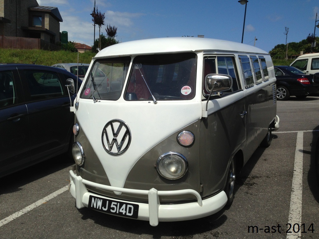 NWJ514D, Volkswagen Kombi 1st gen Kombi Van (T1), 1950–1967 (–1975 for BR-market)