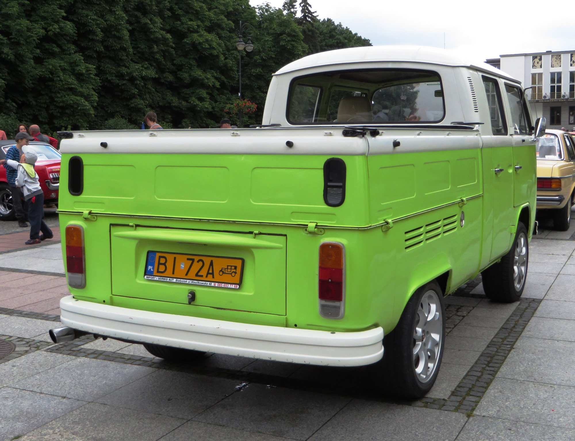 BI 72A, Volkswagen Transporter 2nd gen Panel Van (T2b), 1st facelift, 1967–1979 (–1982 for BR- and MX-market)