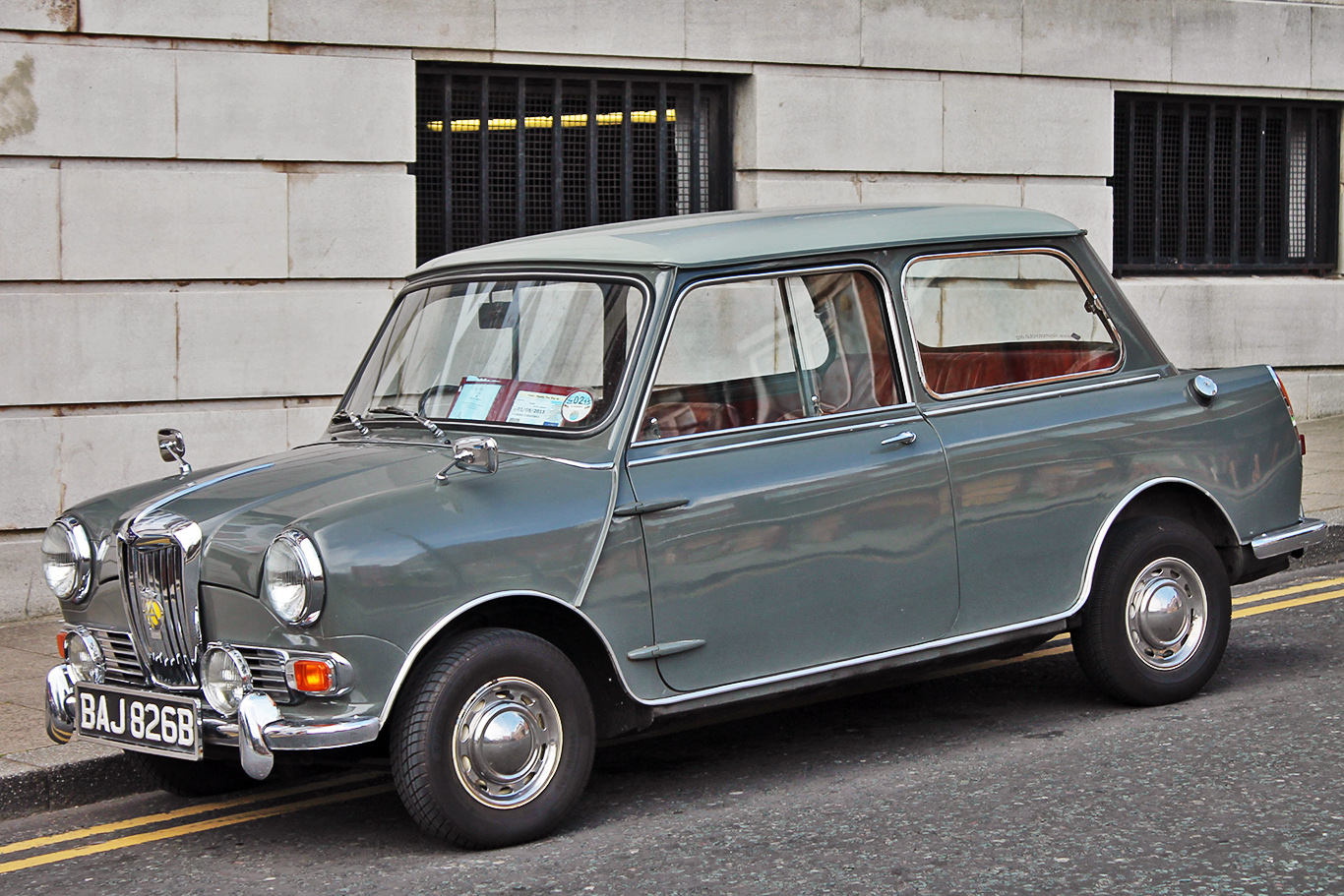 BAJ826B, Riley Elf 1st gen (ADO15), 1961–1969