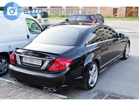 BO 0001 OO, Mercedes-Benz CL-Klasse