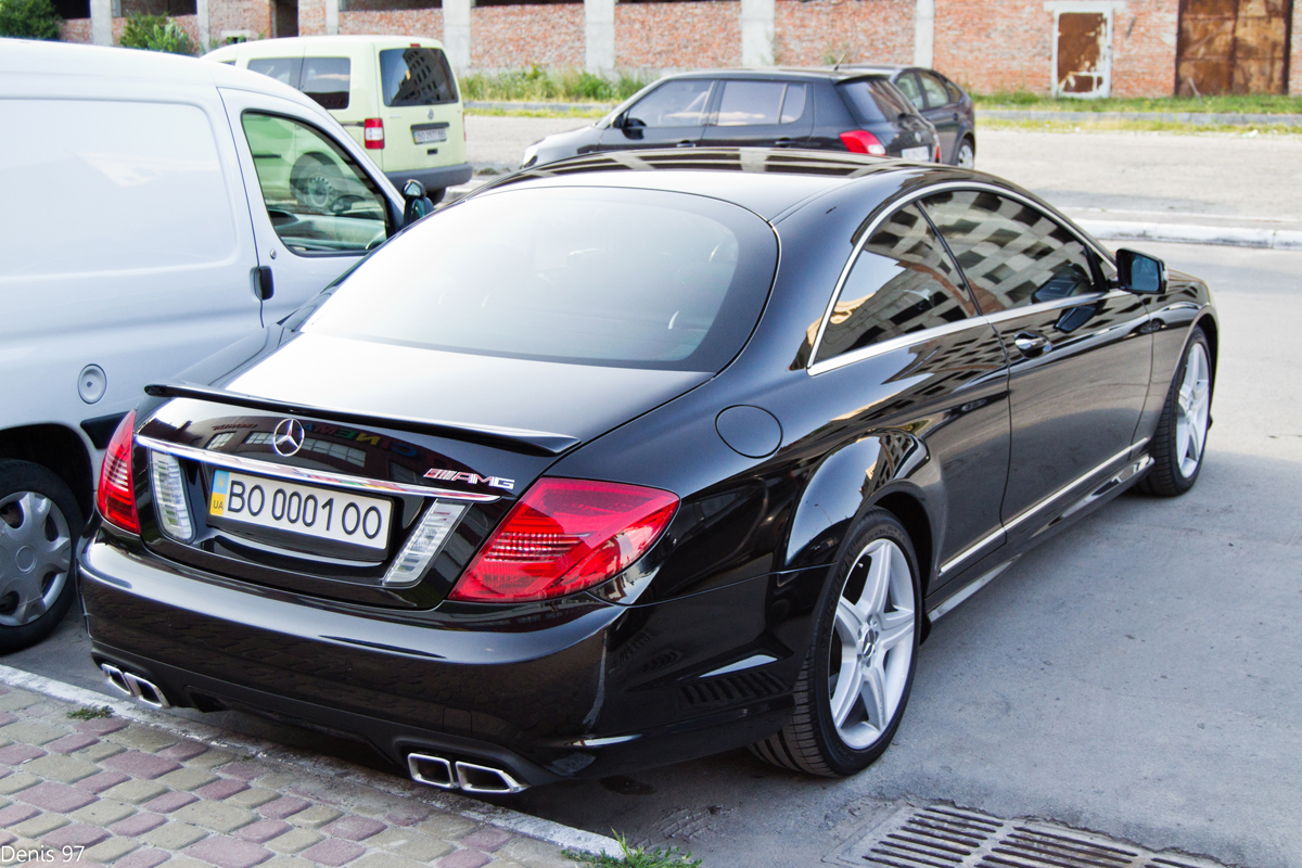 BO 0001 OO, Mercedes-Benz CL-Klasse 3rd gen (C216), 2006–2013