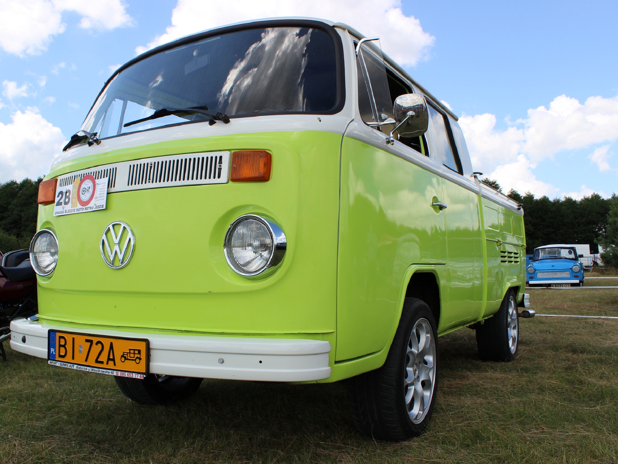 BI 72A, Volkswagen Transporter 2nd gen Panel Van (T2b), 1st facelift, 1967–1979 (–1982 for BR- and MX-market)