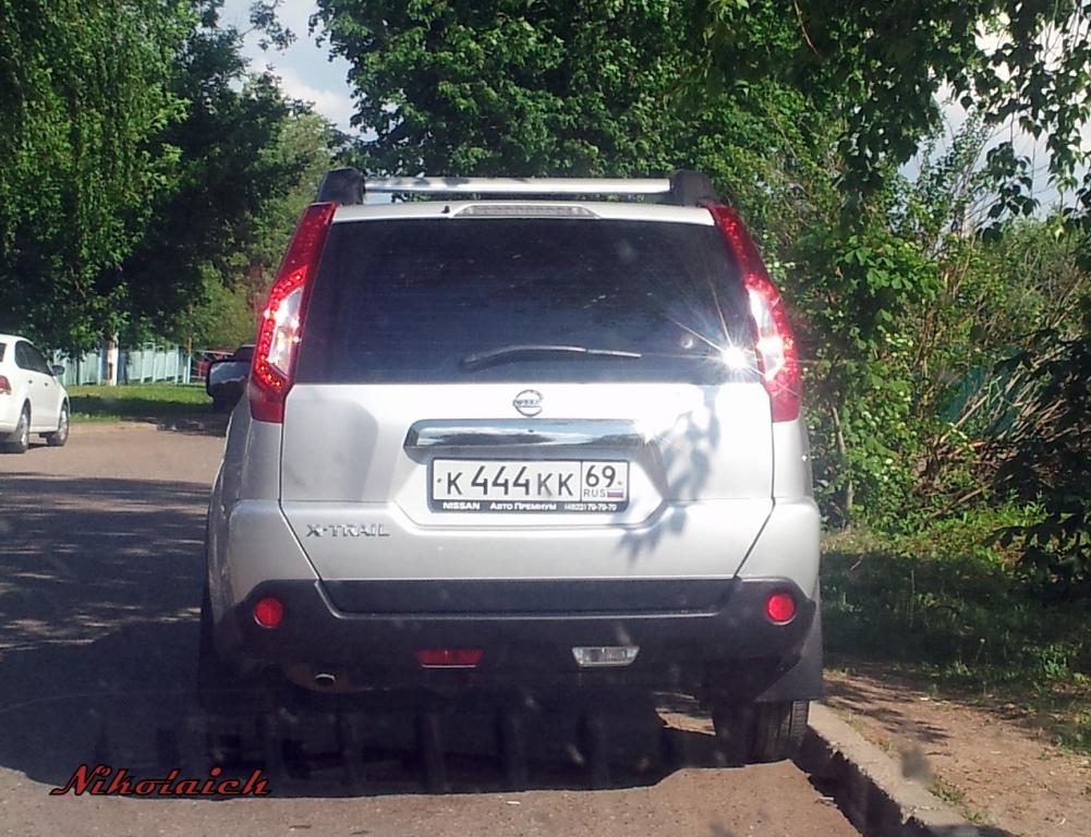 к 444 кк 69, Nissan X-Trail 2nd gen (T31), facelift, 2010–2014