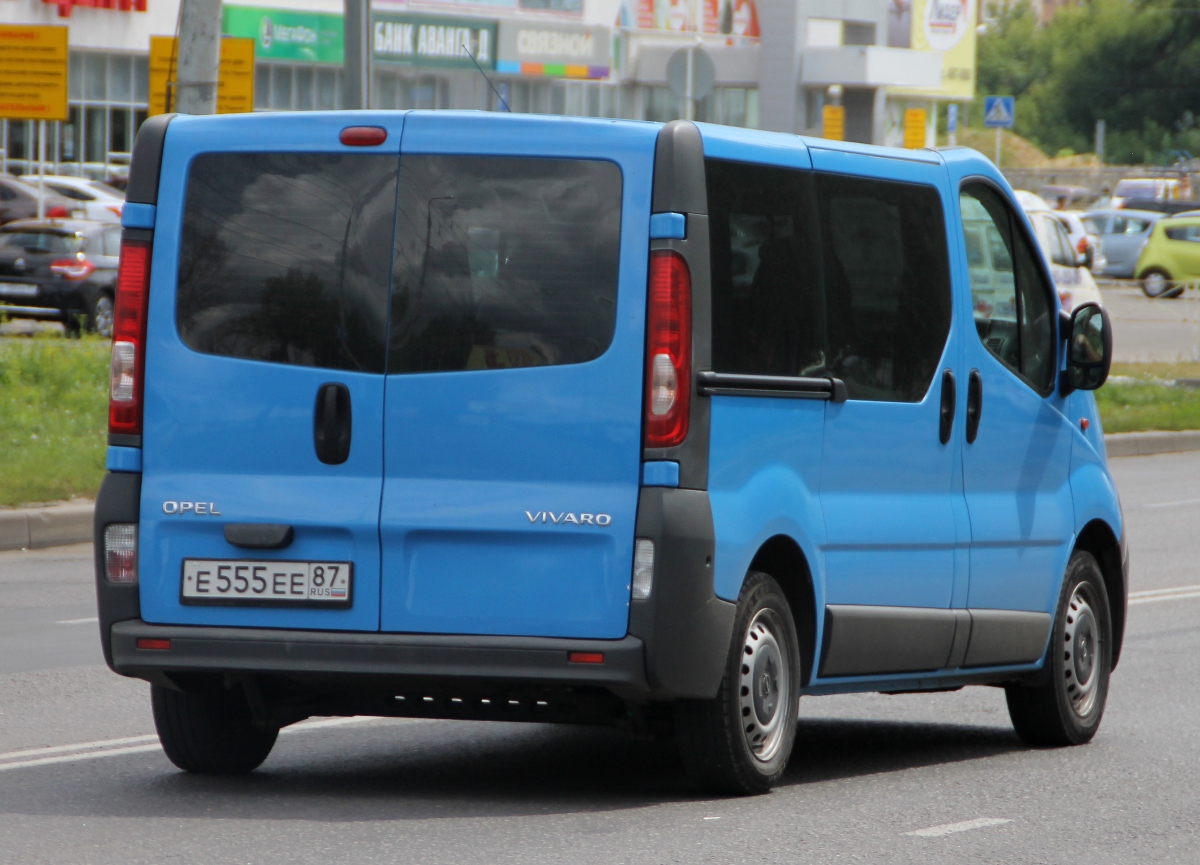 е 555 ее 87, Opel Vivaro 1st gen Van (A; X83), 2001–2014