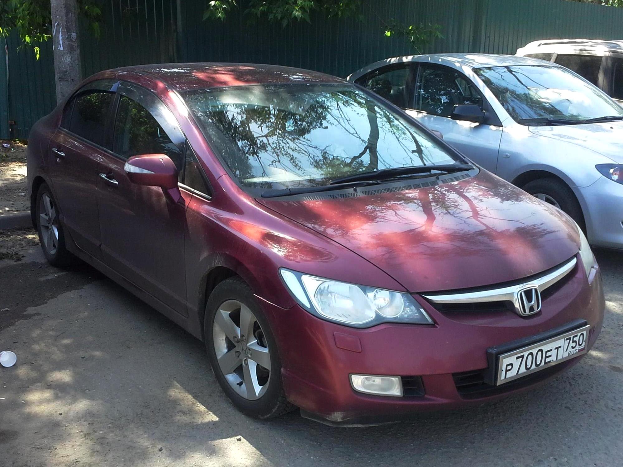 р 700 ет 750, Honda Civic 8th gen Sedan (FD; Global-market), 2005–2012