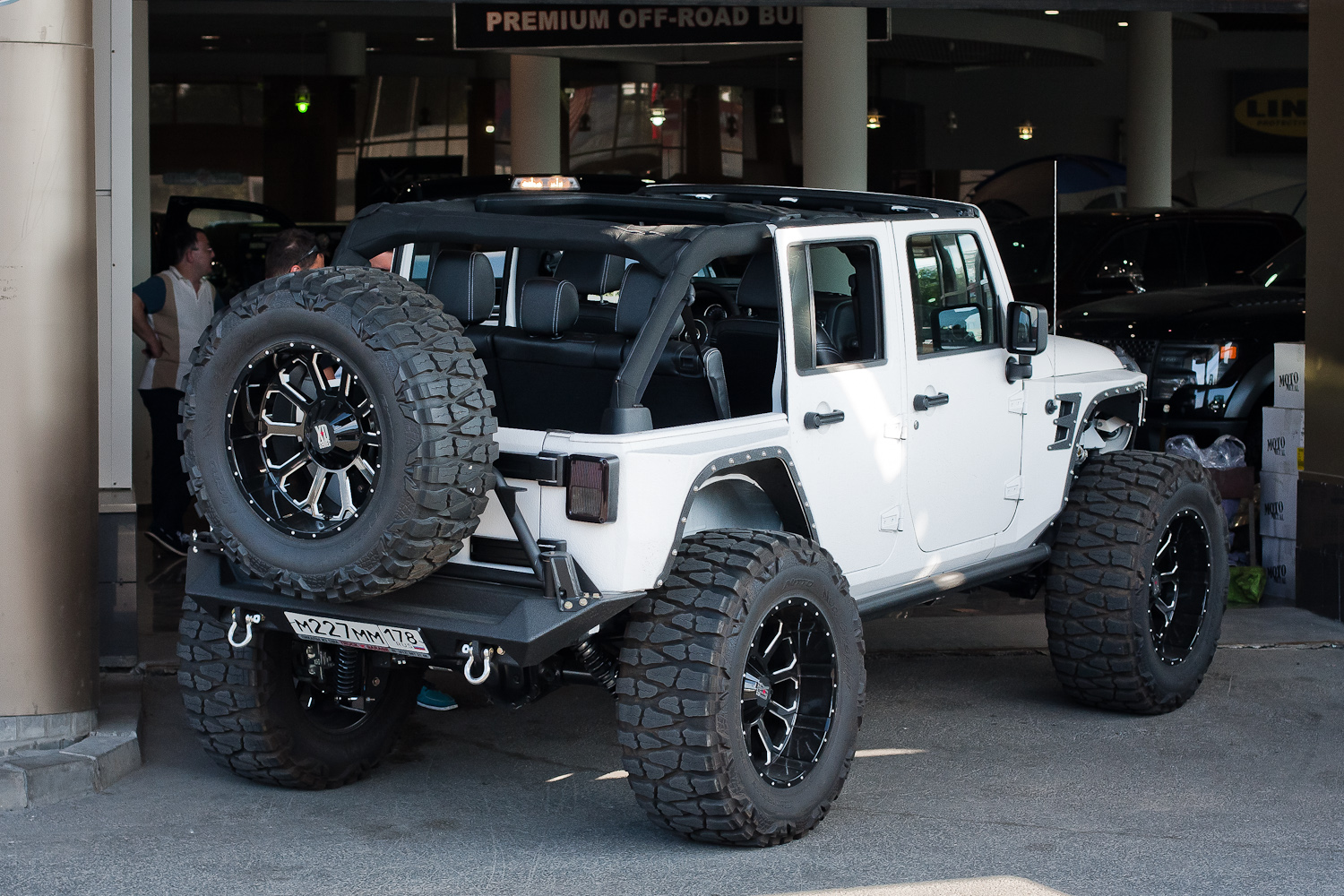 м 227 мм 178, Jeep Wrangler 3rd gen (don't set)