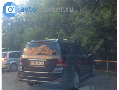 н500нн72, Mercedes-Benz GL-Klasse