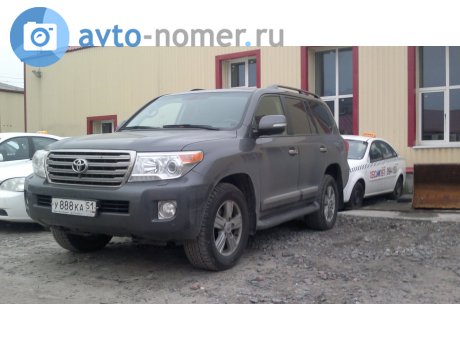 у888ка51, Toyota Land Cruiser