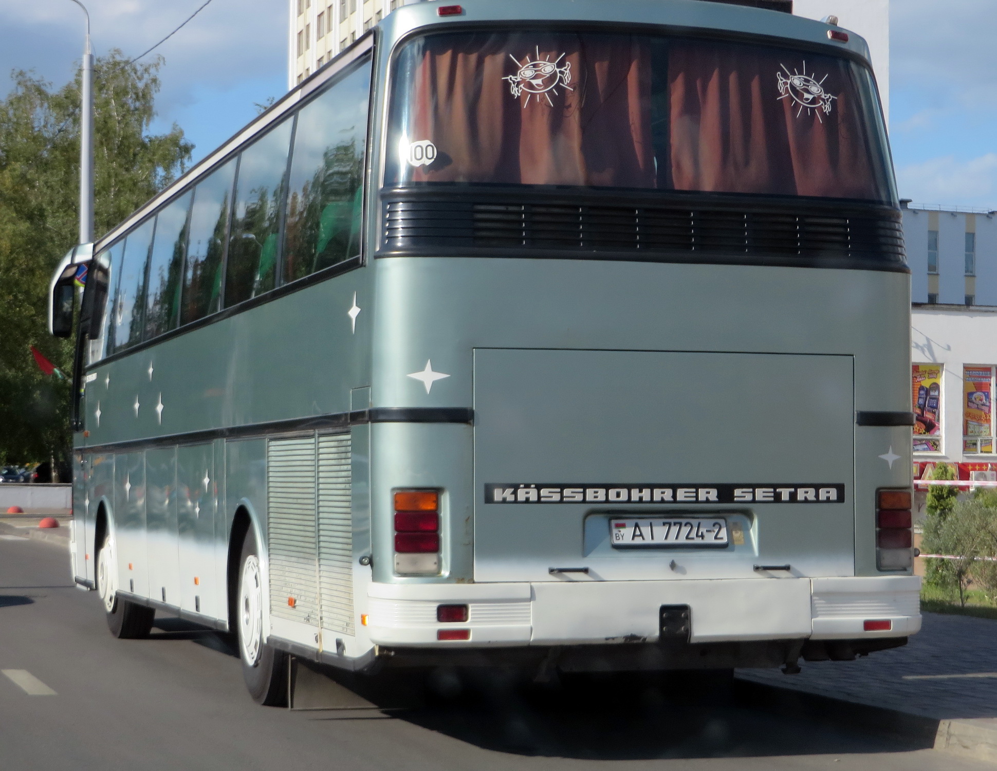 Setra s215 салон