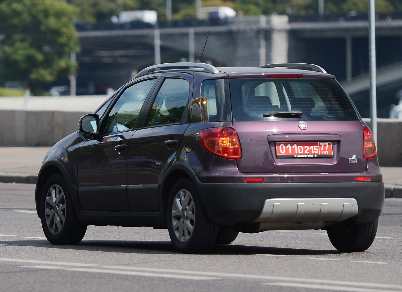 011 D 215 77, FIAT Sedici 1st gen (189), 2006–2014