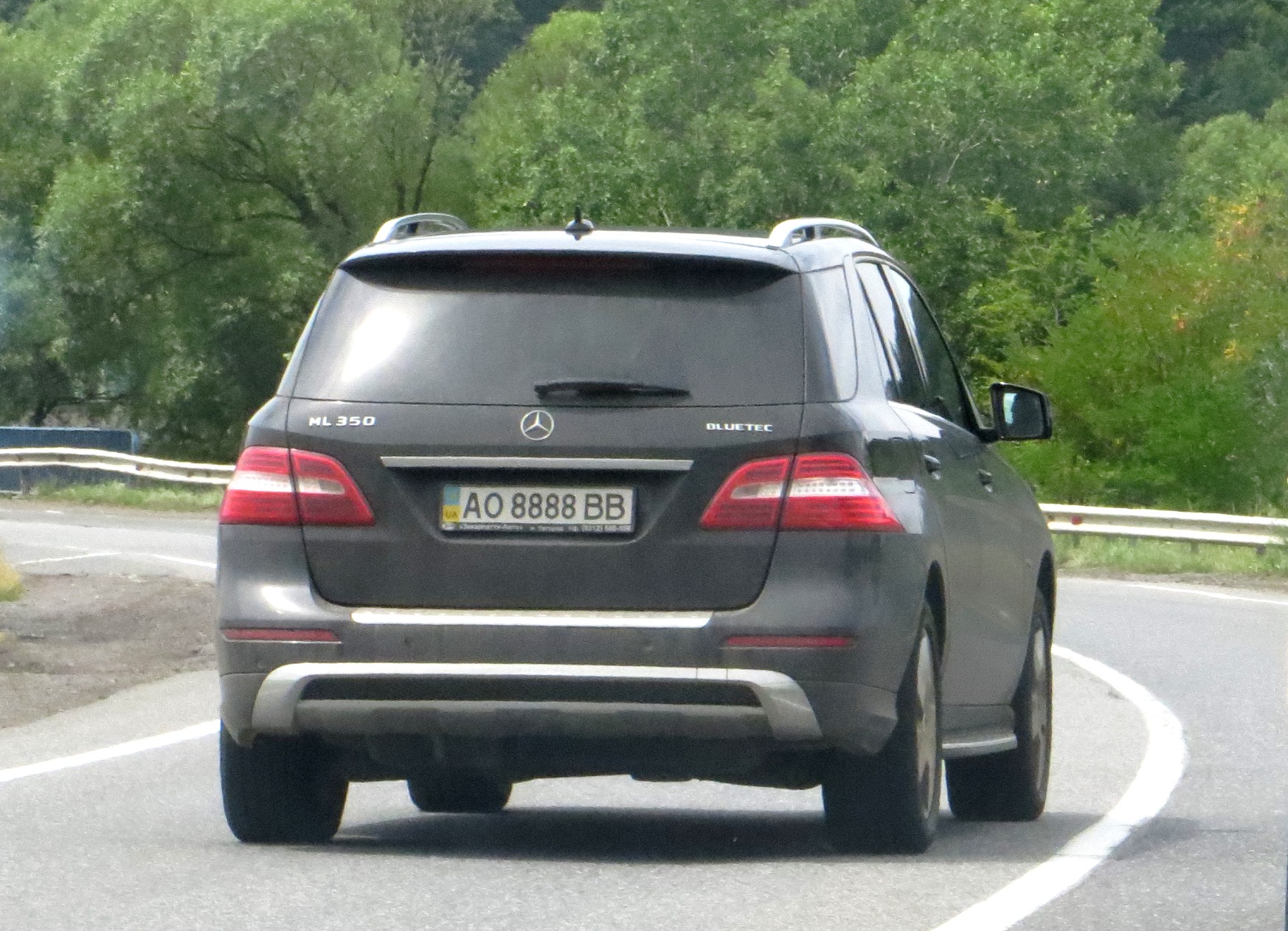 AO 8888 BB, Mercedes-Benz M-Klasse 3rd gen (W166), 2011–2015