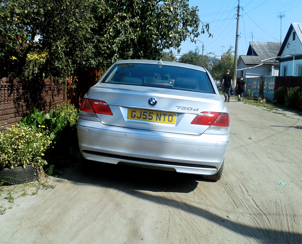 GJ55NTO, BMW 7 Series 4th gen (E65–E68), facelift, 2005–2008