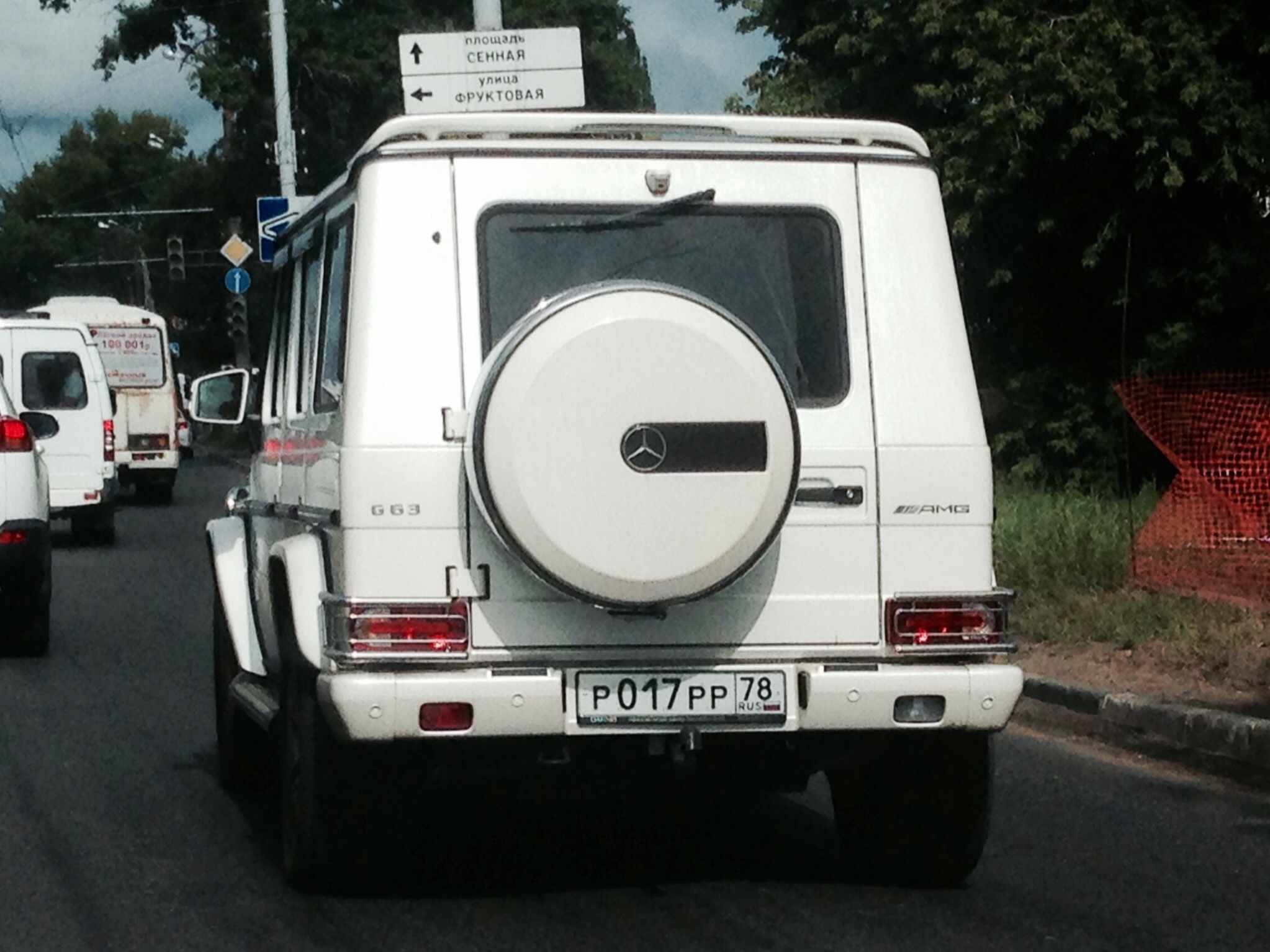 р 017 рр 78, Mercedes-Benz G-Klasse 