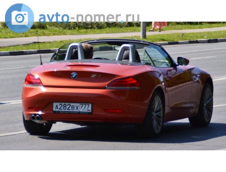 а282вх777, BMW Z4