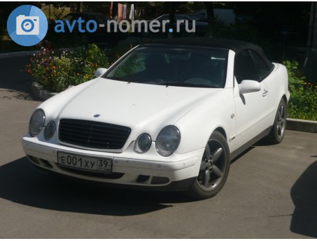е001ху39, Mercedes-Benz CLK-Klasse