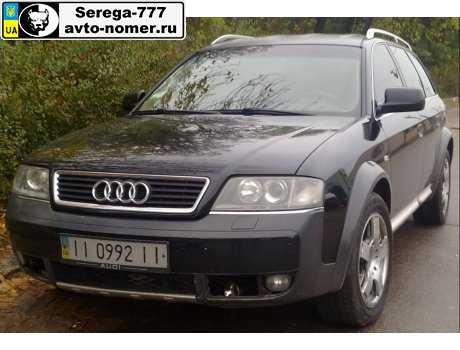 II 0992 II, Audi A6