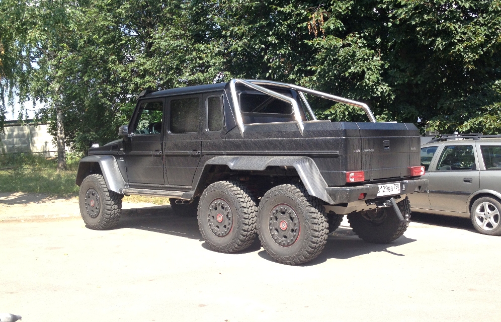 в 129 вв 750, Mercedes-Benz G-Klasse 1st gen 6×6 (W463), 2013–2015