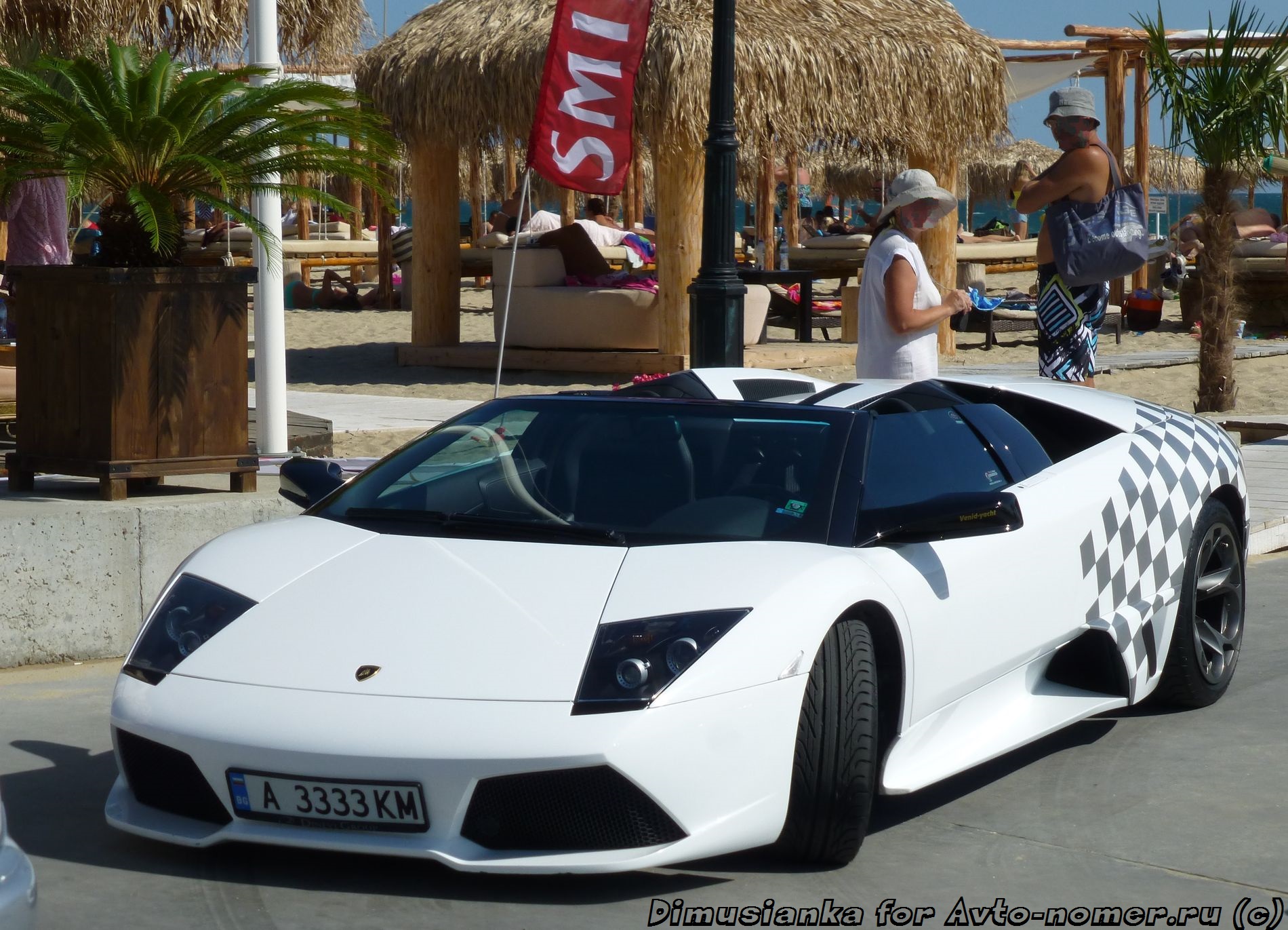 A 3333 KM, Lamborghini Murciélago 1st gen LP640/LP650-4 Roadster, facelift, 2006–2010