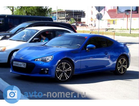 е666ав138, Subaru BRZ