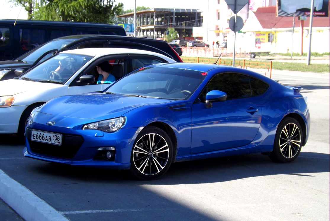 е 666 ав 138, Subaru BRZ 1st gen (ZC6), 2013–2021