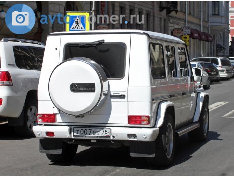 т007вв78, Mercedes-Benz G-Klasse
