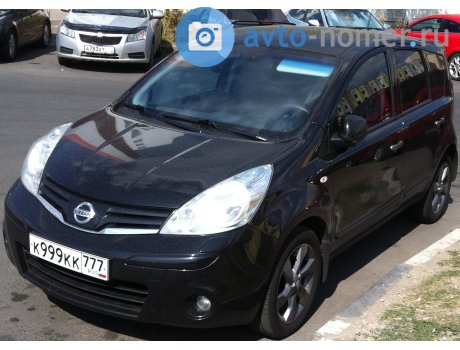 к999кк777, Nissan Note