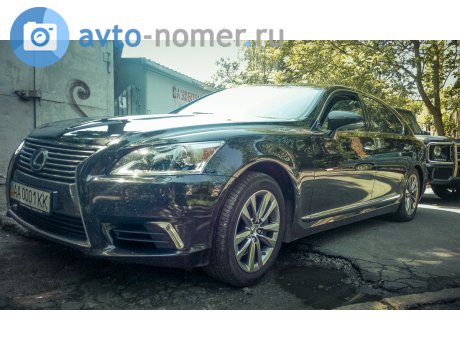 AA 0001 KK, Lexus LS