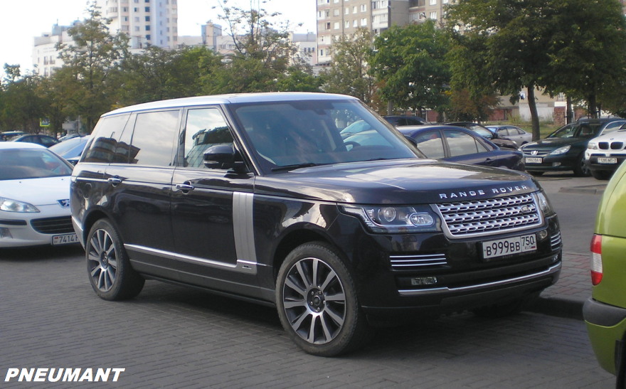 в 999 вв 750, Land Rover Range Rover 4th gen (L405), 2012–2018