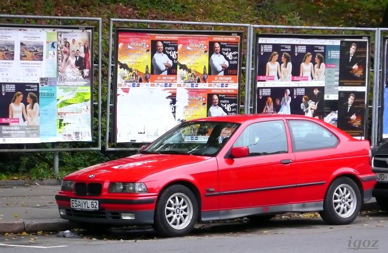 ESA YL 62, BMW 3 Series 3rd gen Compact Hatch (E36), 1994–2000