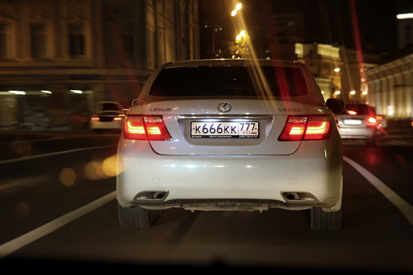 к 666 кк 777, Lexus LS 4th gen (XF40), 2006–2012