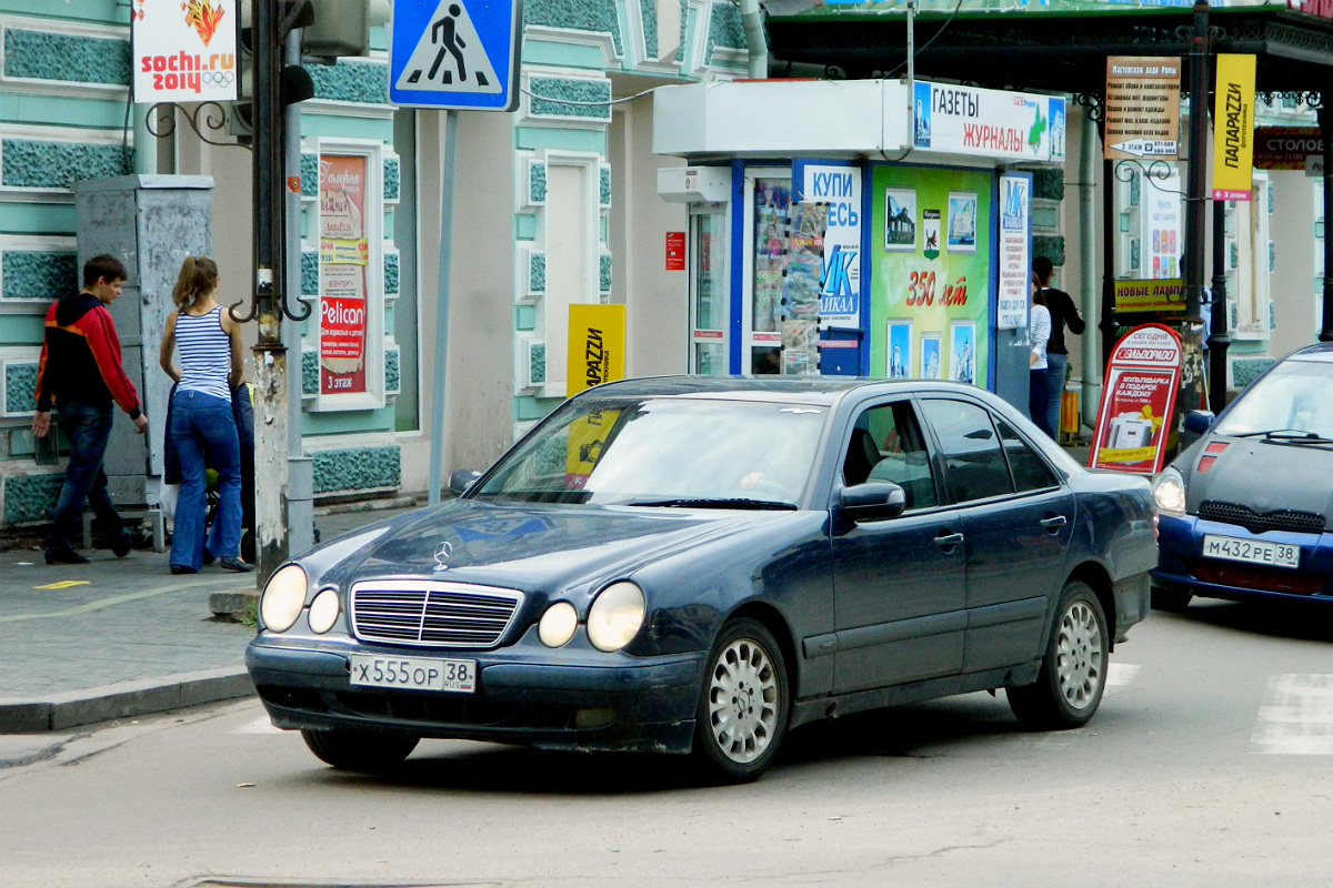 х 555 ор 38, Mercedes-Benz E-Klasse 2nd gen Sedan (W210), 1995­–2002