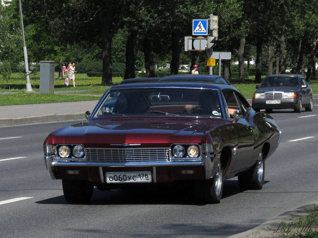 о 060 ус 178, Chevrolet Impala 4th gen 1965 2-door Hardtop (16437/16637; B-body), 1964–1965