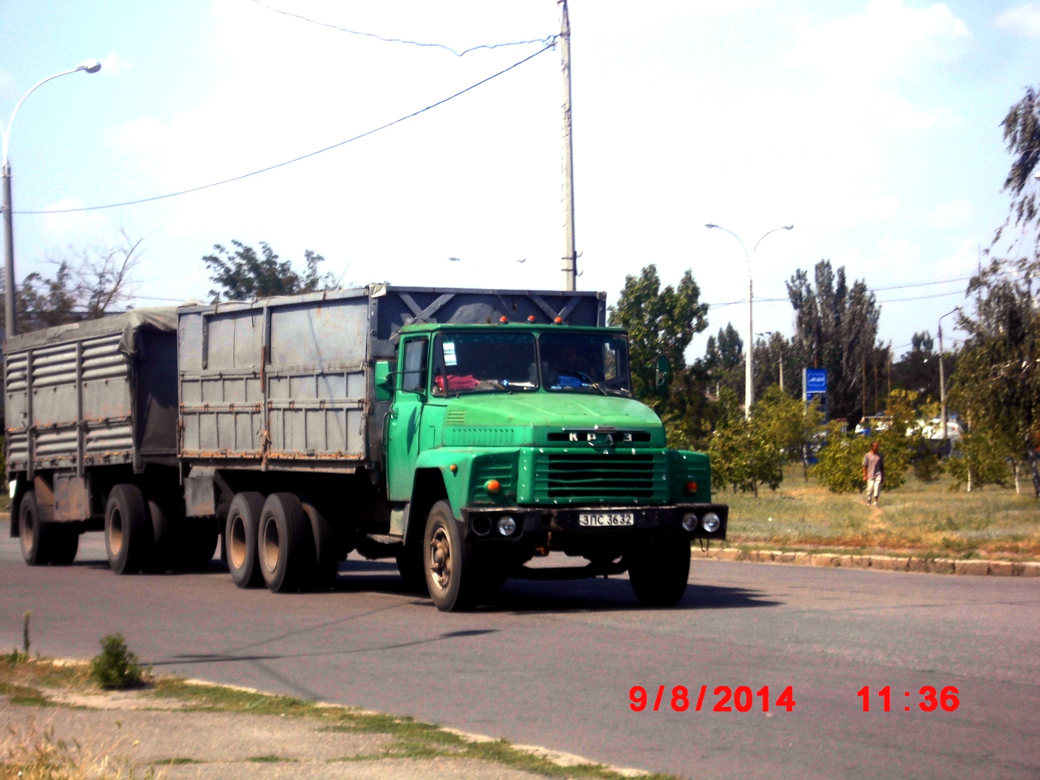 ЗПС 3632, KrAZ 250 