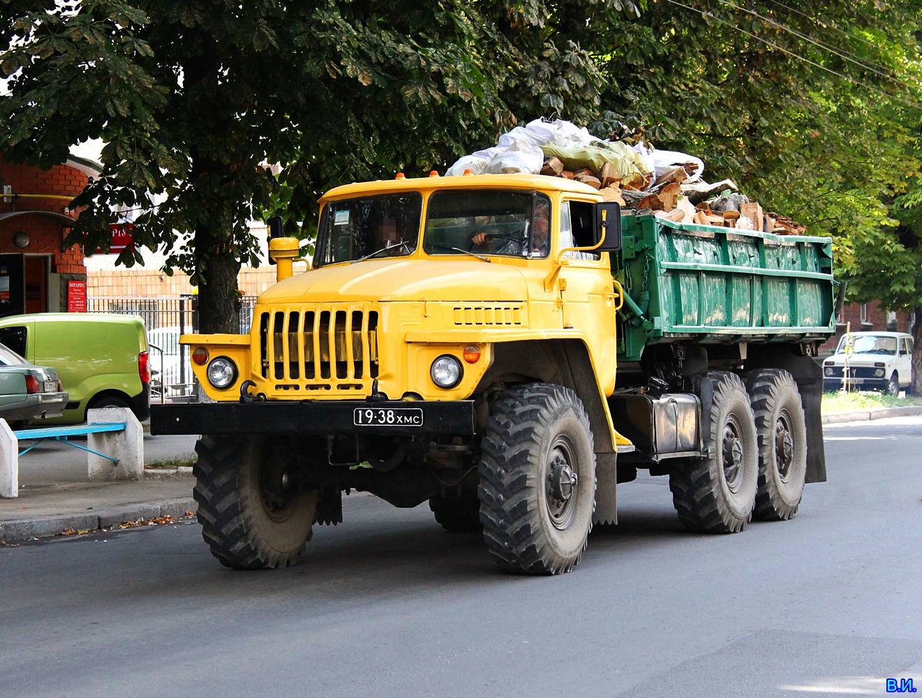 Урал 4320 самосвал фото