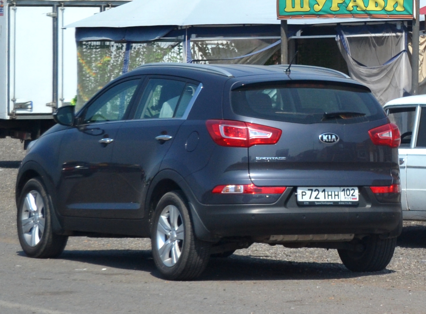 р 721 нн 102, Kia Sportage 