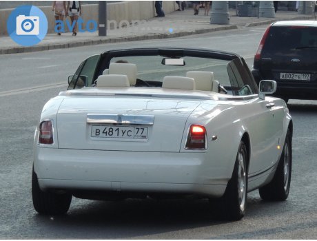 в481ус77, Rolls-Royce Phantom Drophead Coupé