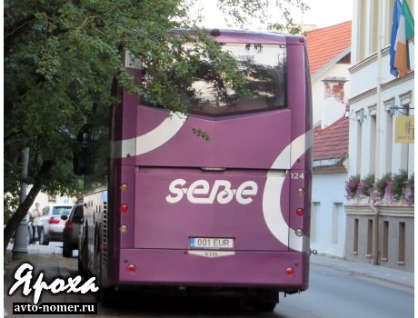 001 EUR, Jonckheere SHV