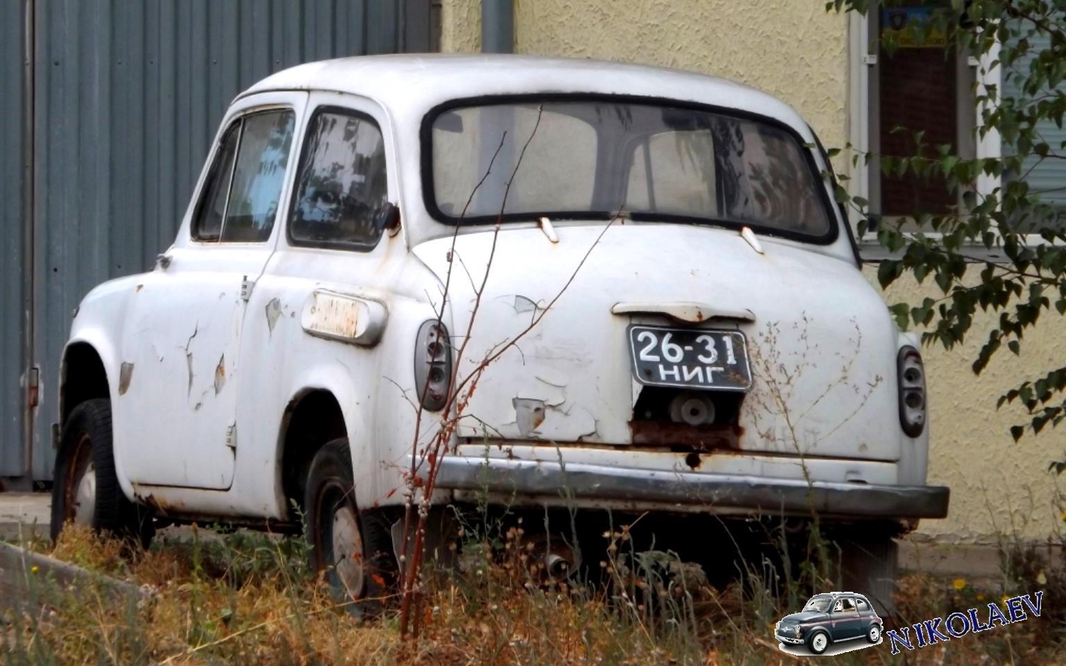 2631 НИГ, ZAZ 965 965/965А Запорожец (Zaporozhets), 1959–1969