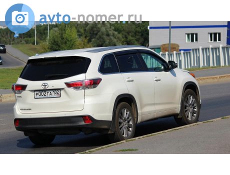 р002та102, Toyota Highlander