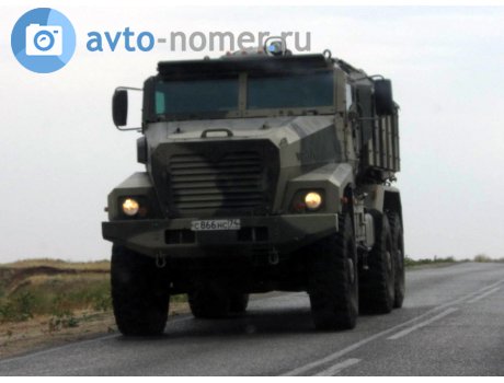 с866нс74, Ural (UralAZ) 6309