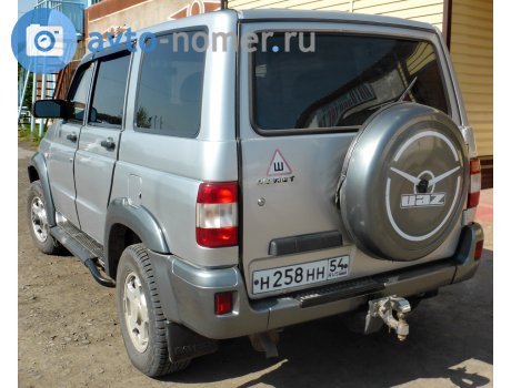 н258нн54, UAZ 3163 Patriot