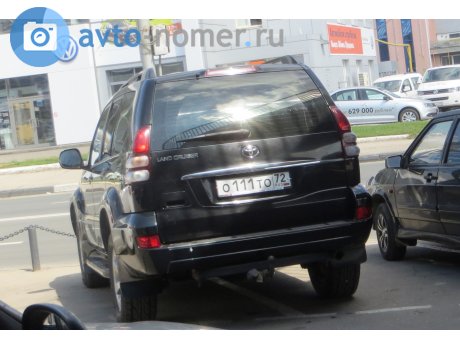 о111то72, Toyota Land Cruiser Prado